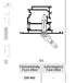 Schuco 238445-Pair of Fixing Kit Type C1 for Schuco Angled Pull Door Handle on Schuco AD UP 90